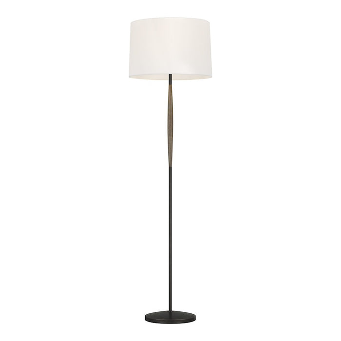 Visual Comfort Studio Degeneres Ferrelli 1 Light Floor Lamp, Oak