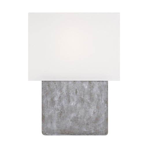 Ellen Brody 1 Light Table Lamp, Grey Weathered Steel/White - ET1441GWS1