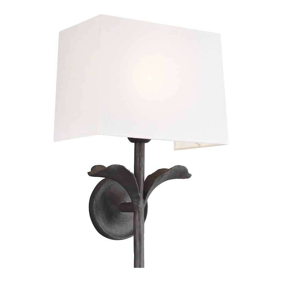 Studio Degeneres Georgia 1 Light Sconce, AgIron