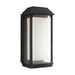 Murray Feiss McHenry 1-Light Outdoor Wall Lantern, Black/Glass - OL12802TXB-L1