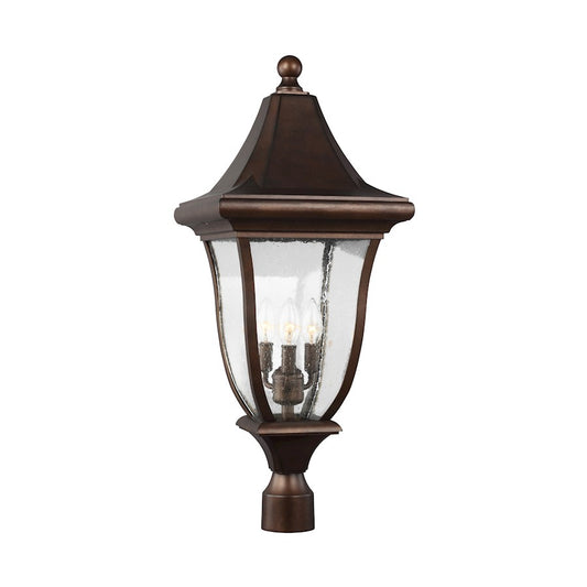 3 Light Outdoor Post Lantern, PBZ