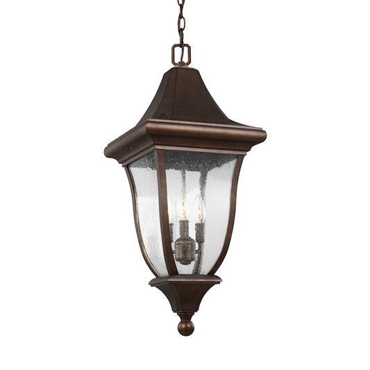 3 Light Outdoor Pendant Lantern, PBZ