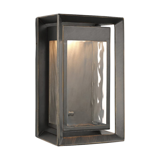 Visual Comfort Studio Urbandale 1-Lt Out LWall Lantern, BZ, 10"