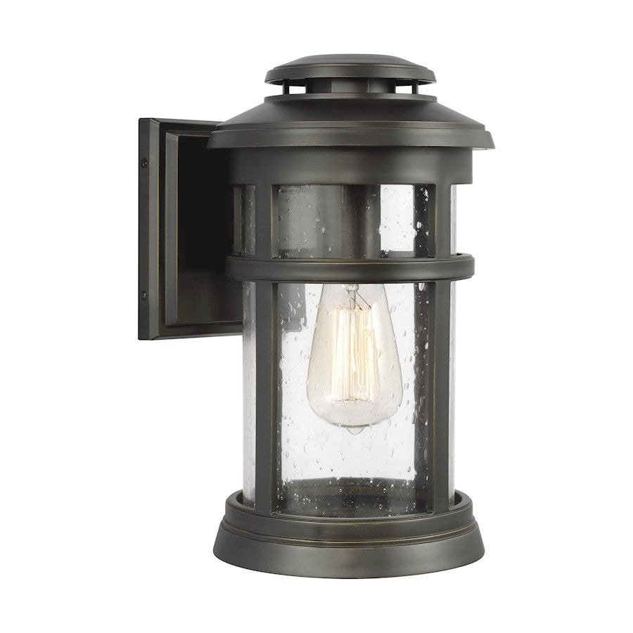 Visual Comfort Studio Newport 1 Light Wall Lantern, PaintSteel