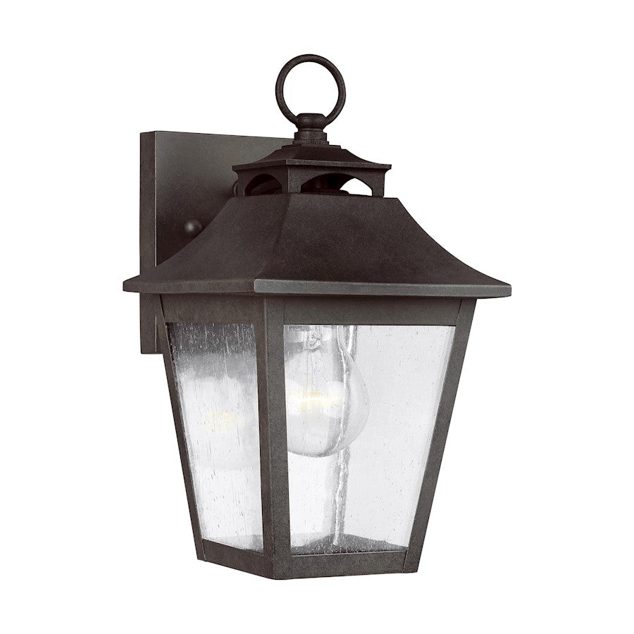 Visual Comfort Studio Galena 1 Light Small Wall Lantern, Sable