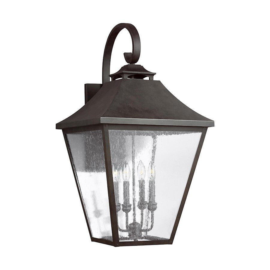 4 Light Small Wall Lantern