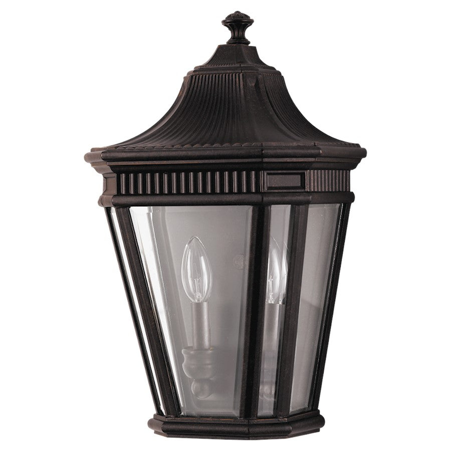 Generation Lighting Cotswold Lane 2-Light Wall Lantern, Grecian BZ