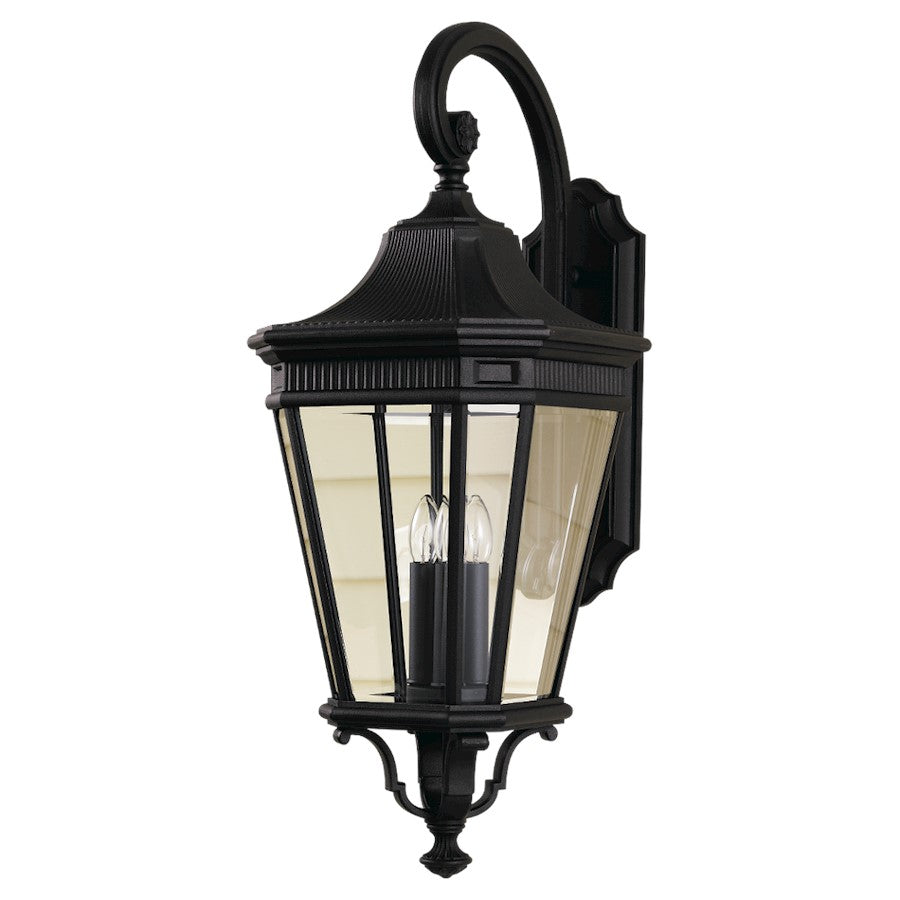 Generation Lighting Cotswold Lane 3-Light Wall Lantern, Grecian BZ