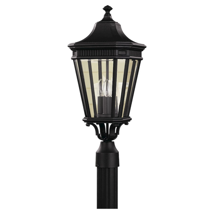 Generation Lighting Cotswold Lane 5407 3-Light Post, Grecian Bronze