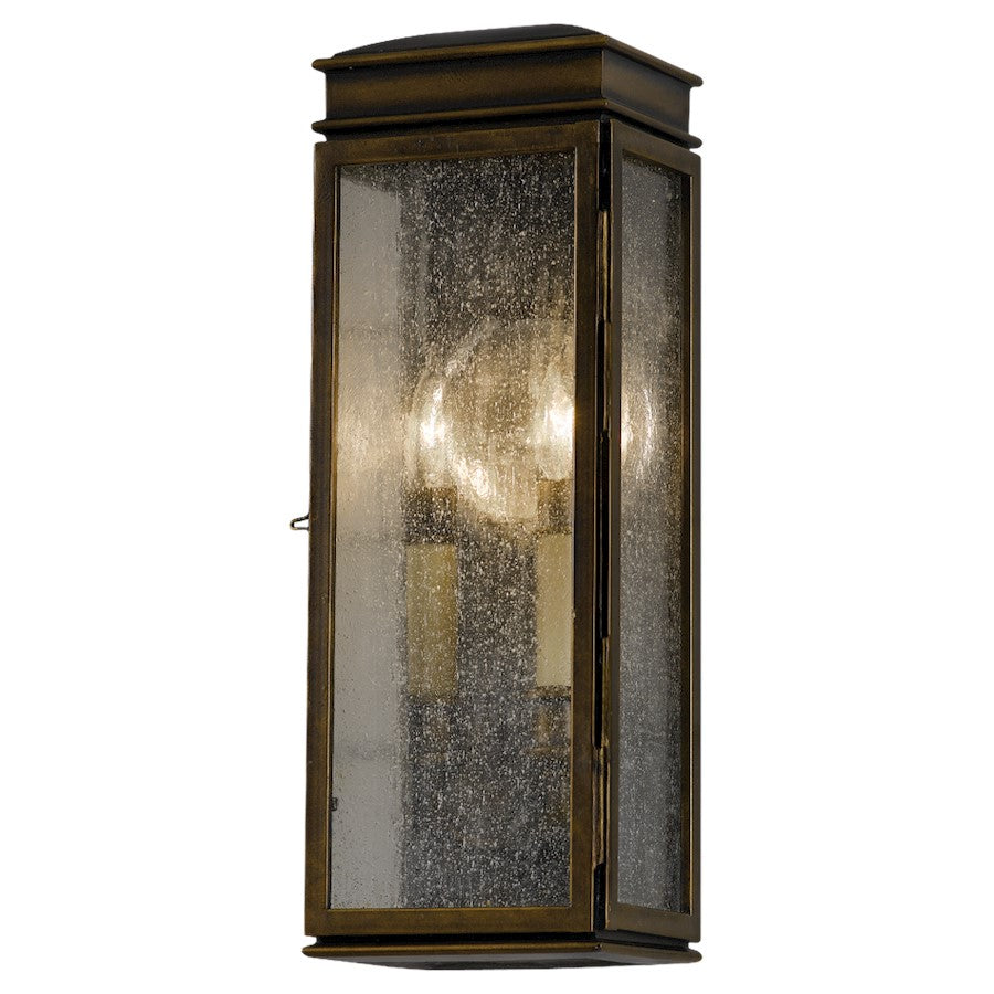 Generation Lighting Whitaker 3-Light Wall Lantern, Astral Bronze