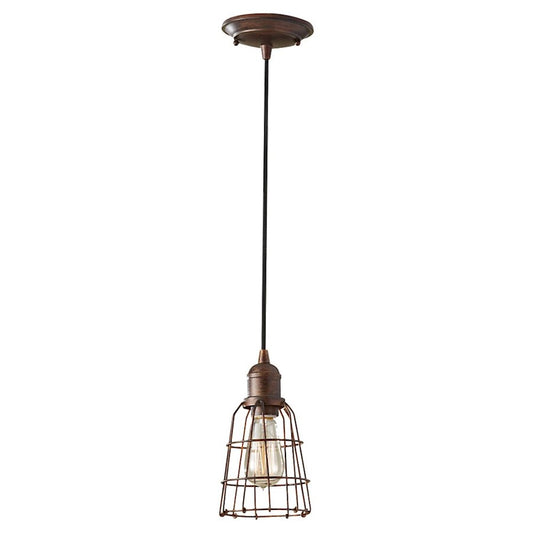 1 Light Mini Pendant, Parisian BZ