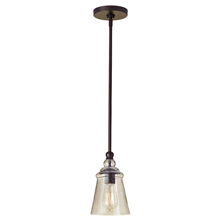 1 Light Pendant, Oil Rubbed Bronze