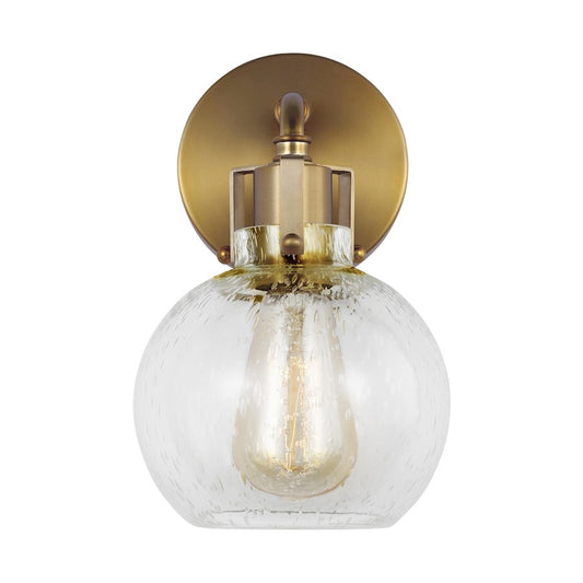 Studio Clara 1 Light Wall Sconce, BurnishBrass