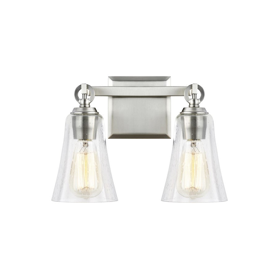 Monterro 4 Light Bathroom Vanity Light, Satin Nickel