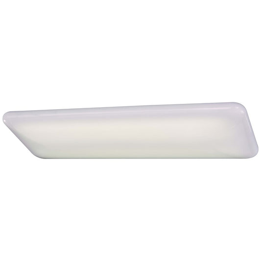 Minka Lavery 4 Light Kitchen Fluorescent Flush Mount, White