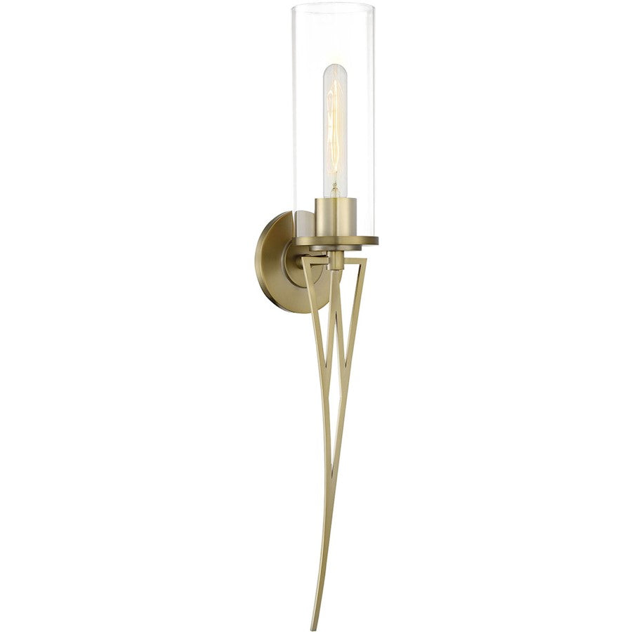 Minka Lavery A Light Wall Sconce, Soft Brass - 1080-695