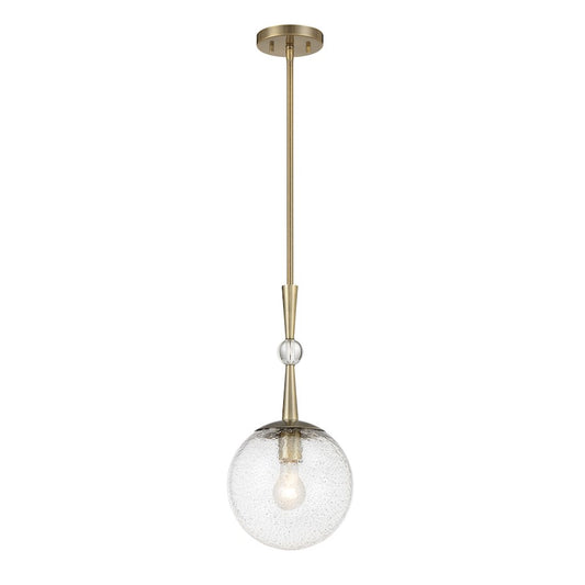 Minka Lavery Populuxe 1 Light Mini Pendant, Oxidized Aged Brass - 1335-923