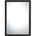 Minka Lavery Paradox Rectangle Mirror, Coal - 1430-66A