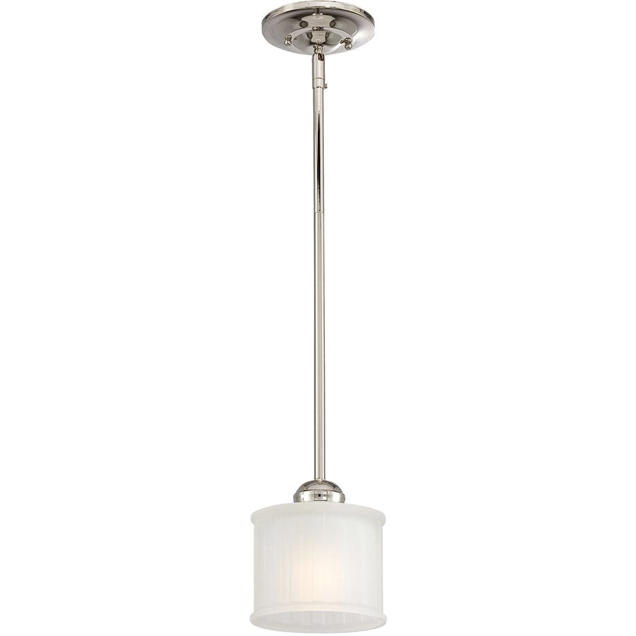 Minka Lavery 1730 Series Mini Pendant/Gu24, Polished Nickel - 1731-613-Pl