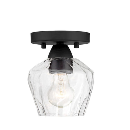 1 Light Mini Pendant, Coal