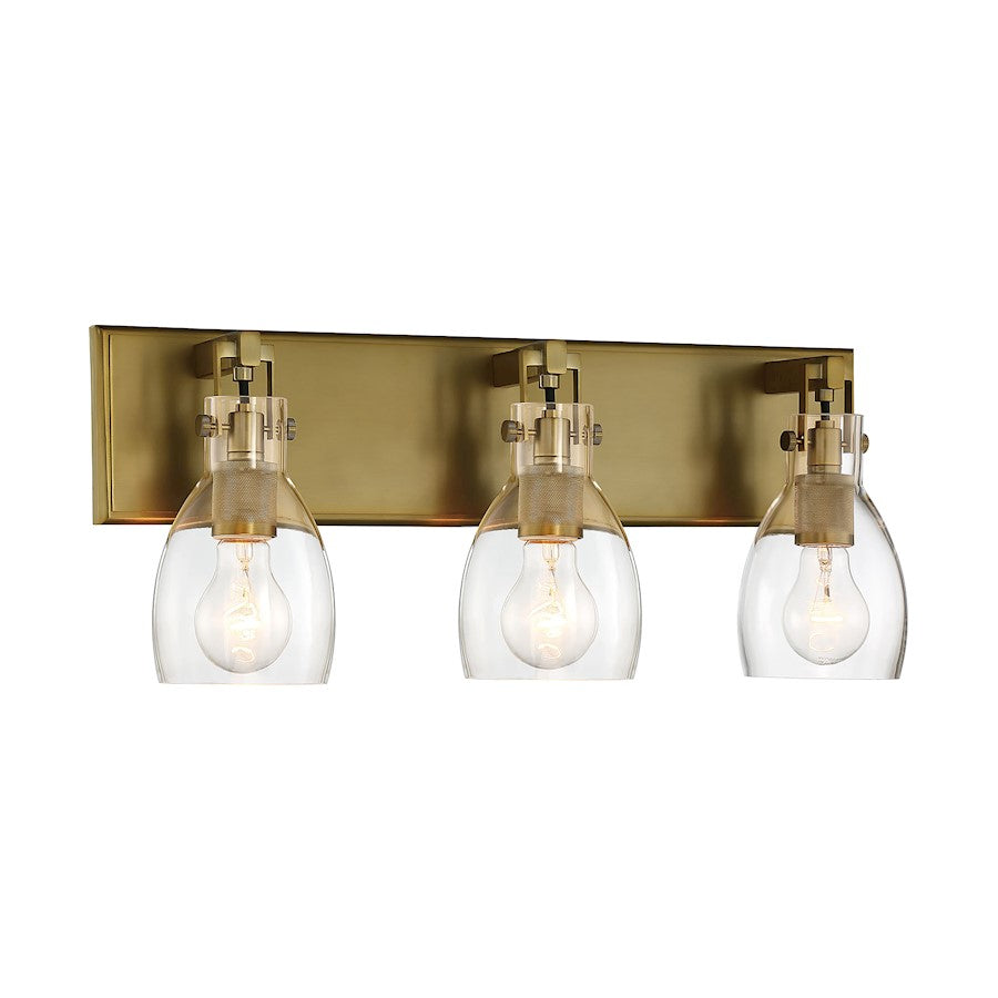 Minka Lavery Tiberia 3 Light Bath, Soft Brass - 2273-695