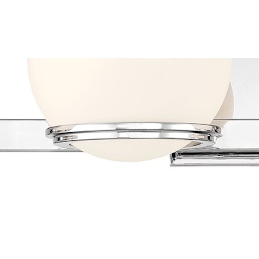 4 Light Bathroom Vanity Light, Chrome