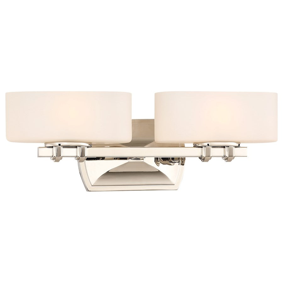 Minka Lavery 2 Light LED Bath Vanity, Polished Nickel - 3012-613-L