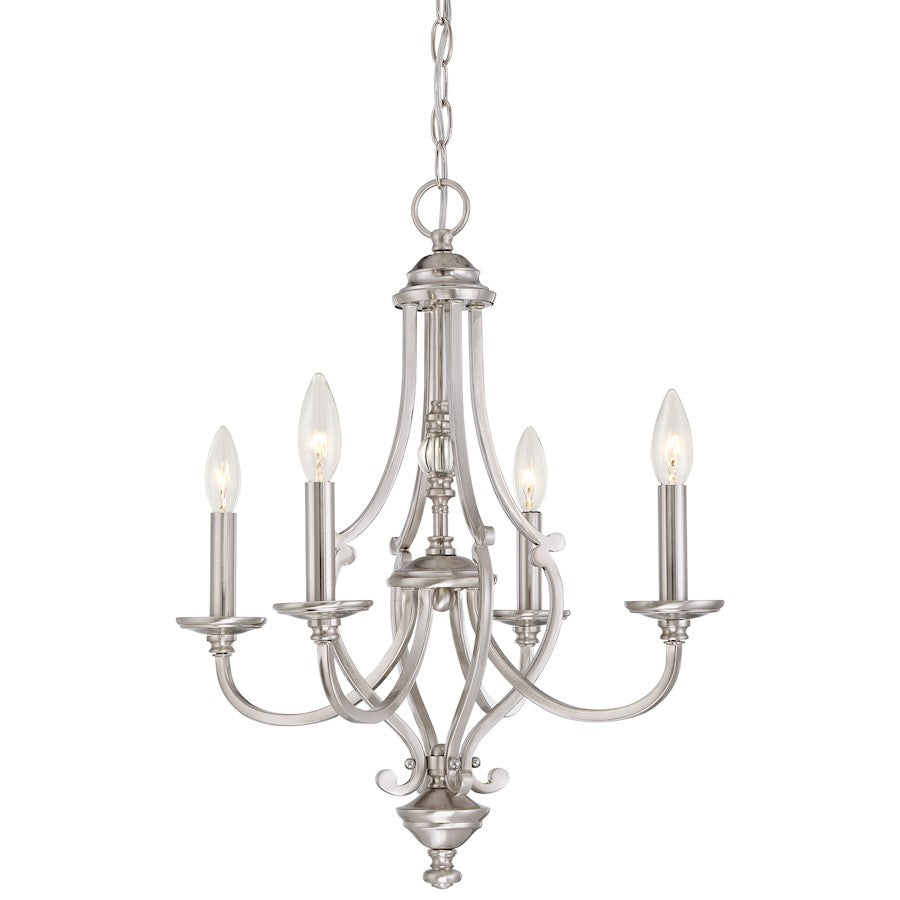 Savannah Row Chandelier Brushed Nickel