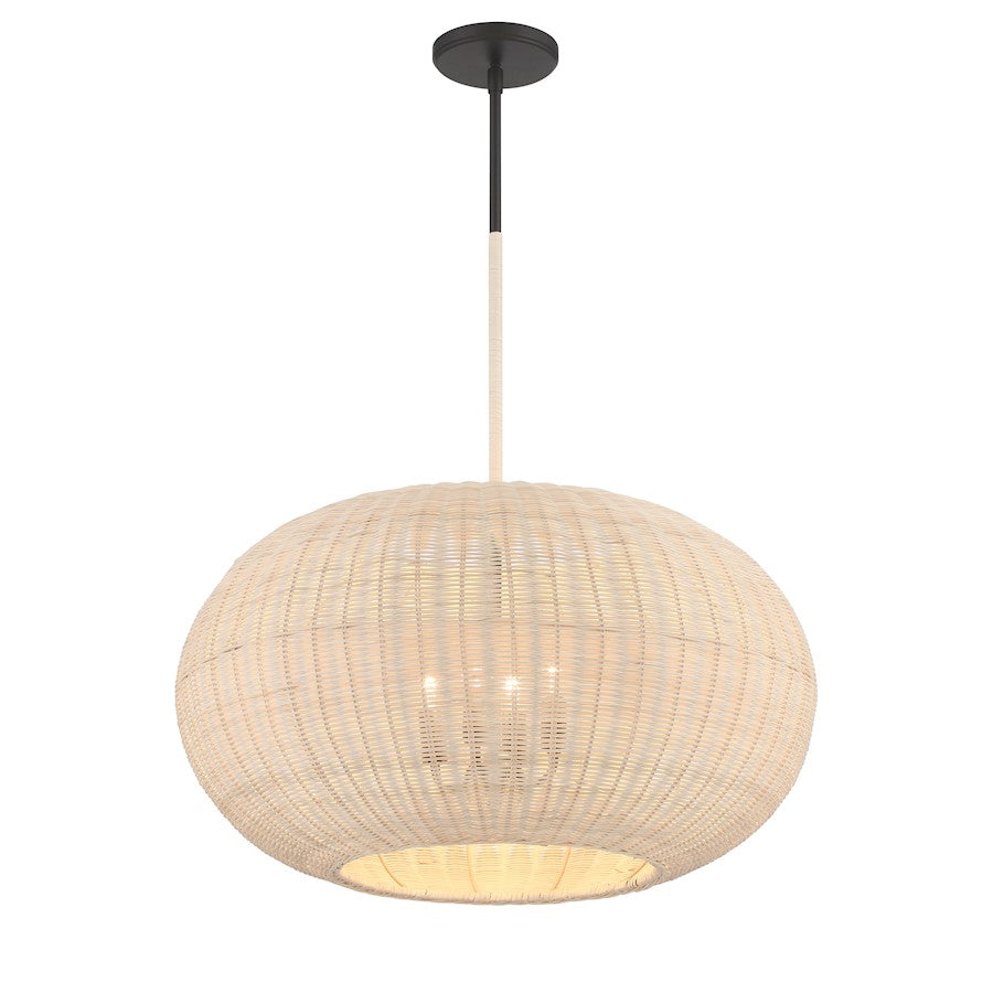 Minka Lavery Modjeska 4 Light Pendant, Coal - 3546-66A