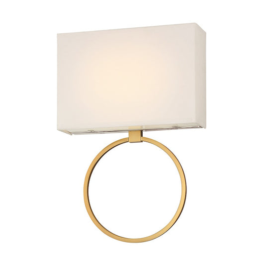 Minka Lavery Chassell 1 Light Led Wall Sconce, Gold/Polish - 4020-679-L