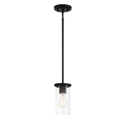 Minka Lavery Haisley 1 Light Pendant, Coal - 4090-66A