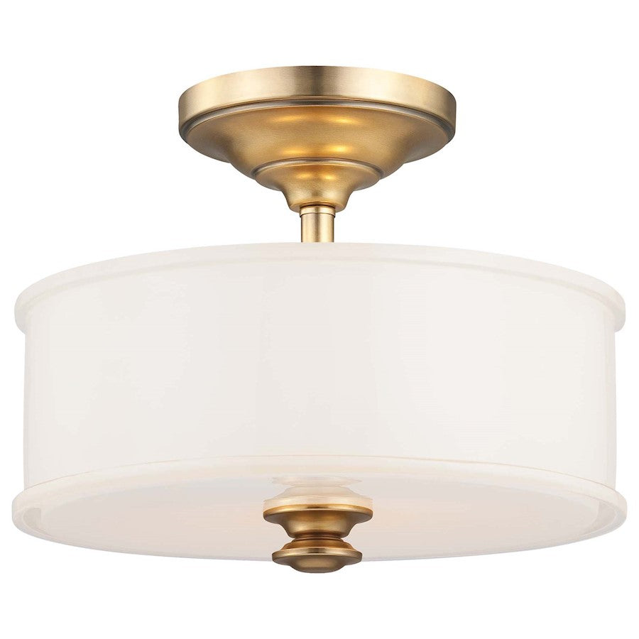 Minka Lavery Harbour Point 2 Light Semi Flush Mount