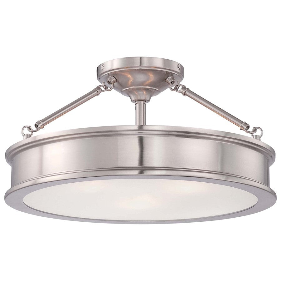 Minka Lavery Harbour Point 3 Light Semi Flush Mount