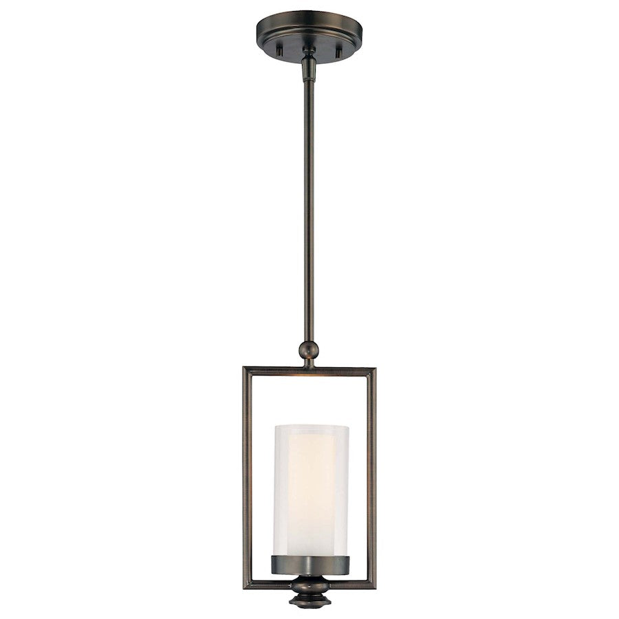 1 Light Mini Pendant, Bronze Plated