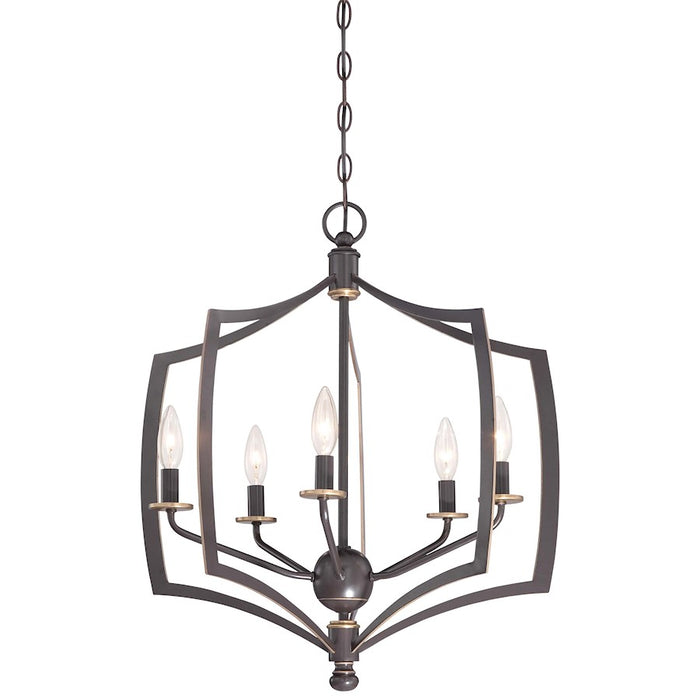 Minka Lavery Middletown Chandelier Downton Bronze with Gold