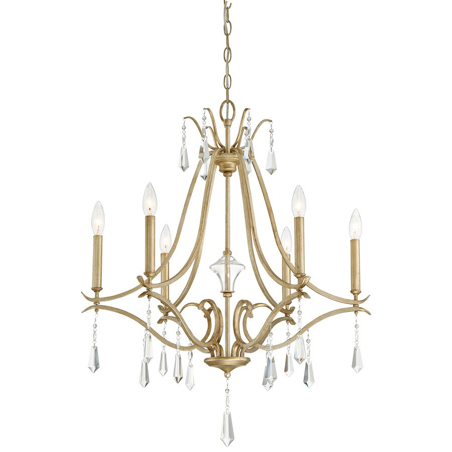 Laurel Estate Chandelier Brio Gold