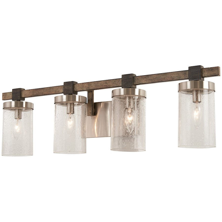 Minka Lavery Safra 3-Light Harvard Court Bronze with Natural Bath - 4634-106