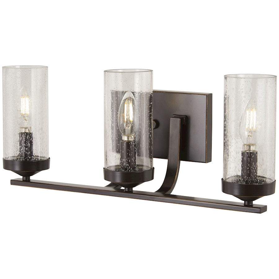 Minka Lavery Elyton 3 Light Bath, Downton Bronze/Gold - 4653-579