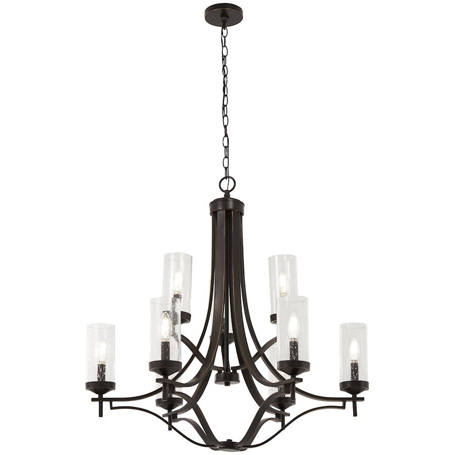 Minka Lavery Elyton 9 Light Chandelier - 4659-579