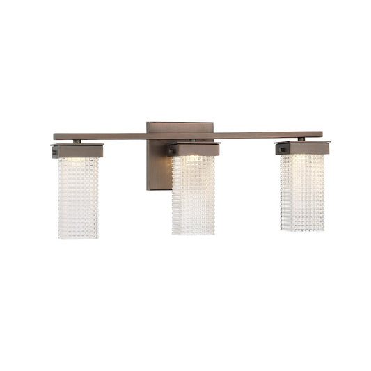 Minka Lavery Dewberry Lane 3 Light Led Bath, Brushed Bronze - 4903-267-L