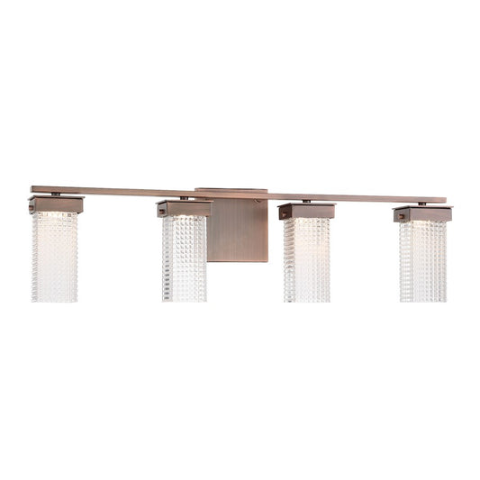 Minka Lavery 4 Light Led Bath, Dark Brushed Bronze - 4904-267-L