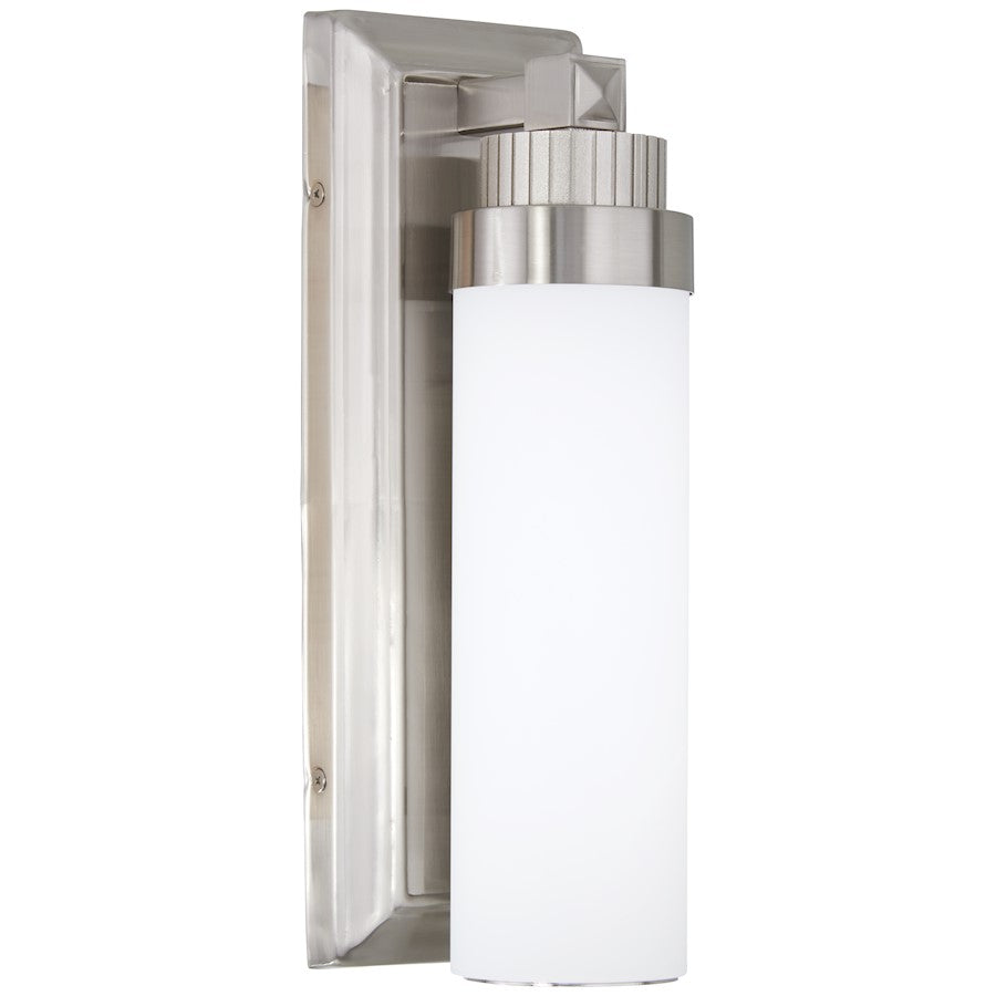 Minka Lavery LED 13" Wall Sconce, Nickel - 5500-84-L