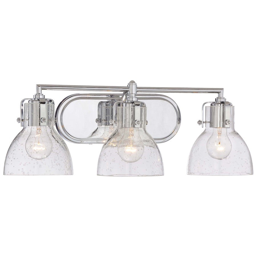 Bathroom Wall Sconce, Chrome