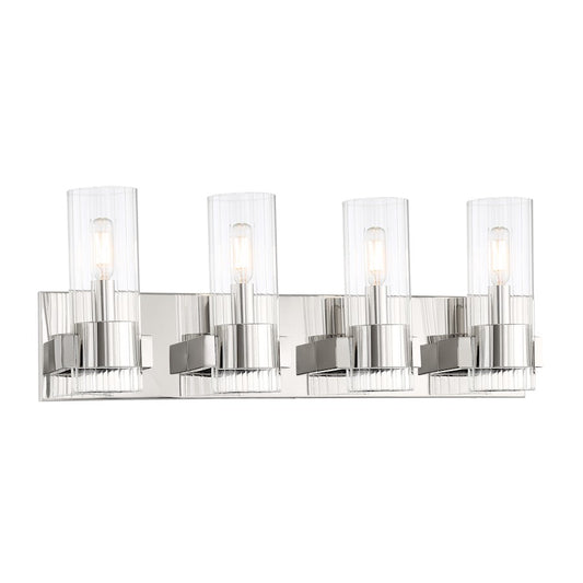 Minka Lavery Vernon Place 4 Light Bath, Polished Nickel - 5894-613