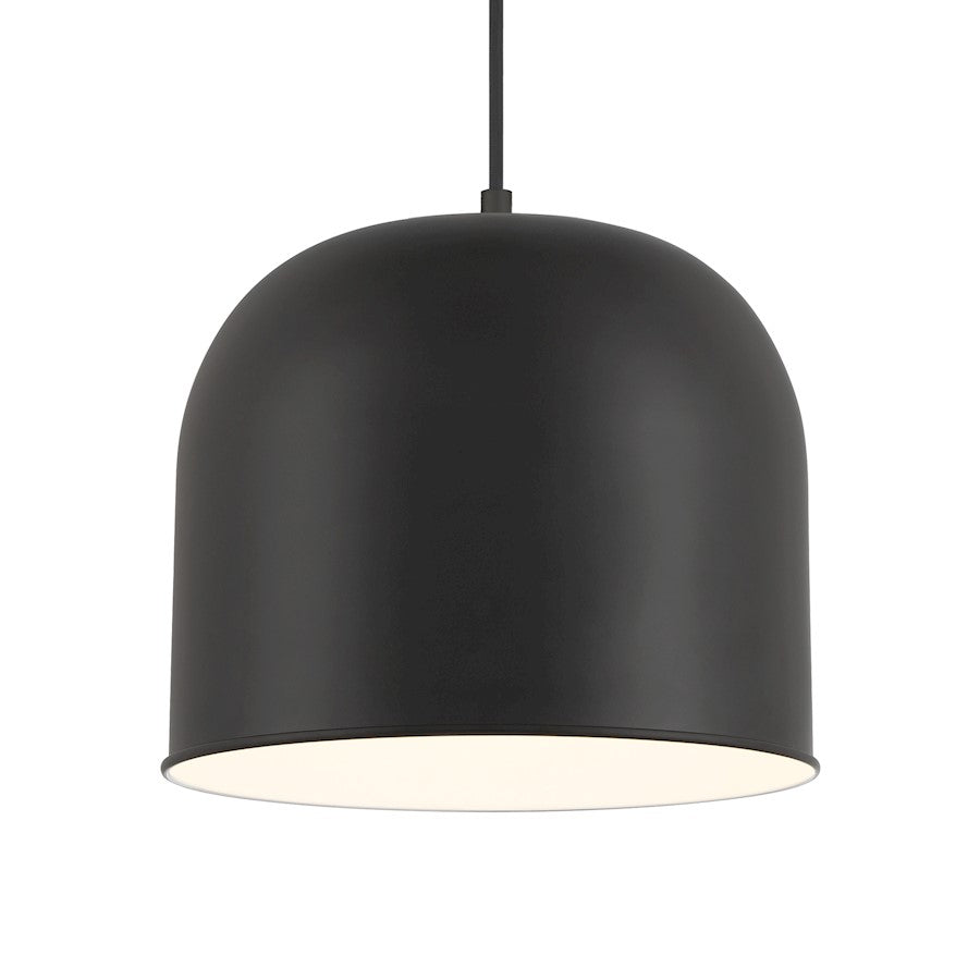 Minka Lavery Vantage 1 Light 11" Pendant, Coal - 6202-66A