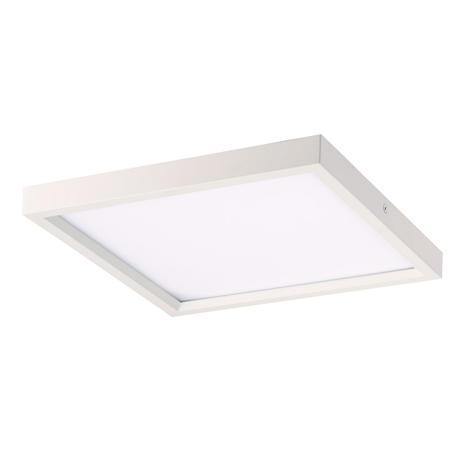 Minka Lavery LED 47" Flush Mount, White/Clear - 706-44-L