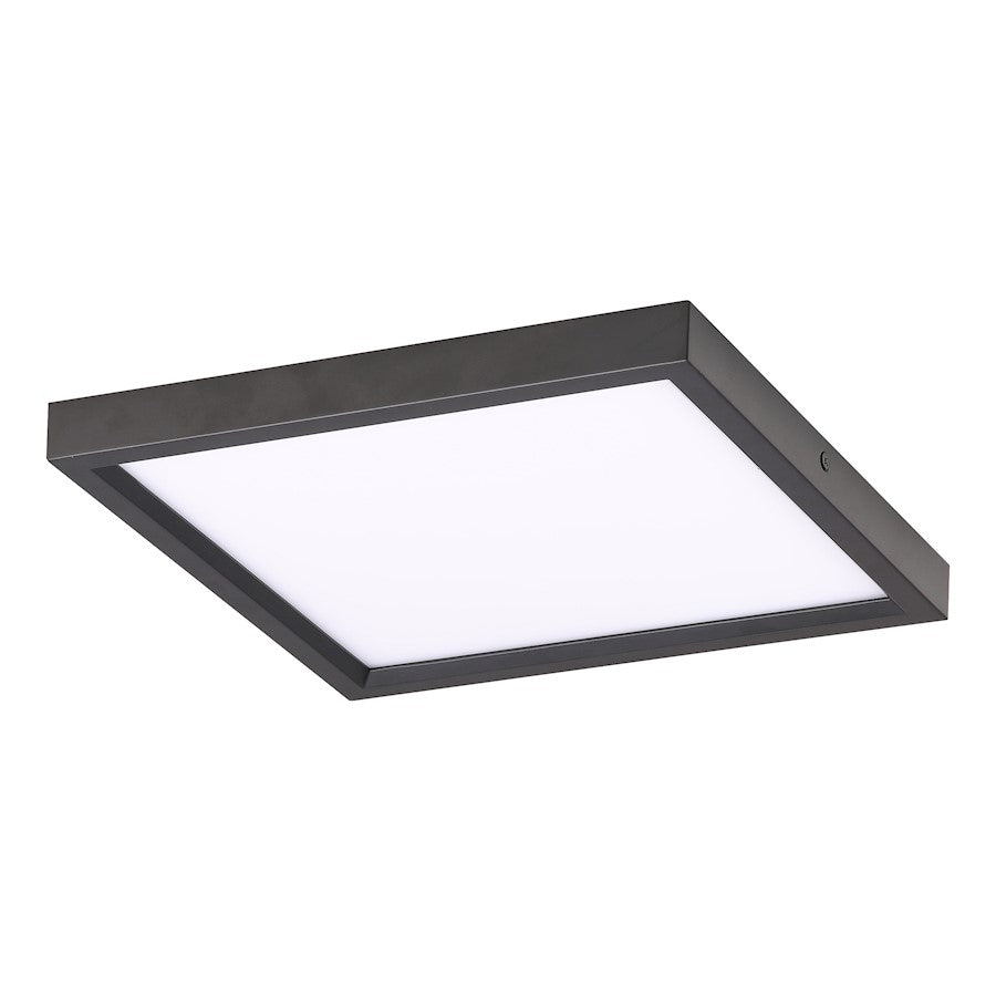 Minka Lavery LED 47" Flush Mount, Coal/Clear - 706-66A-L