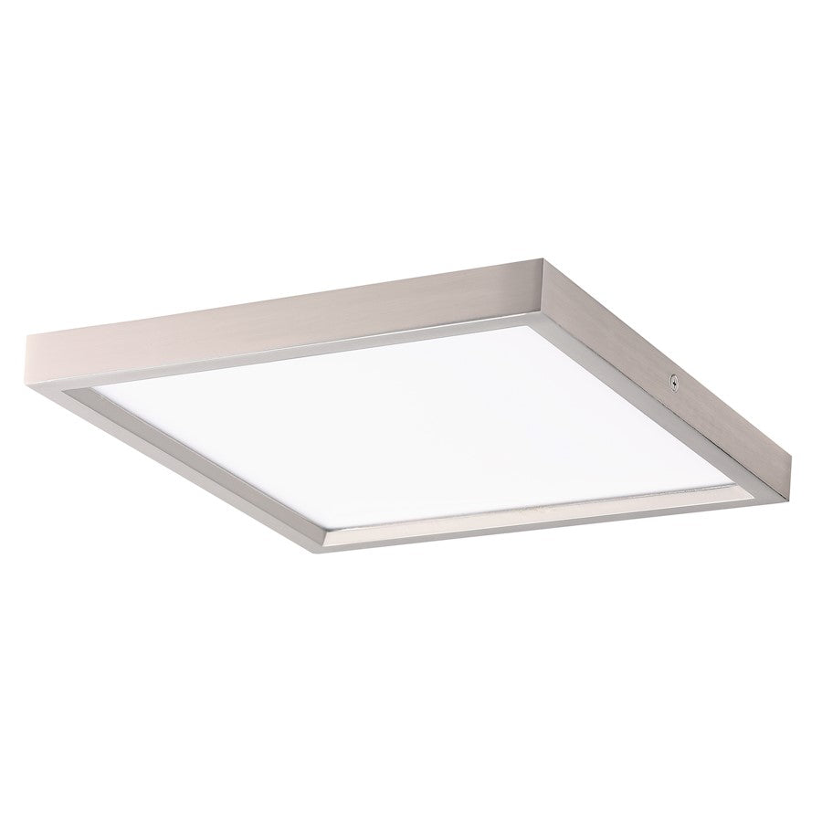 Minka Lavery LED 47" Flush Mount, Brushed Nickel/Clear - 706-84-L