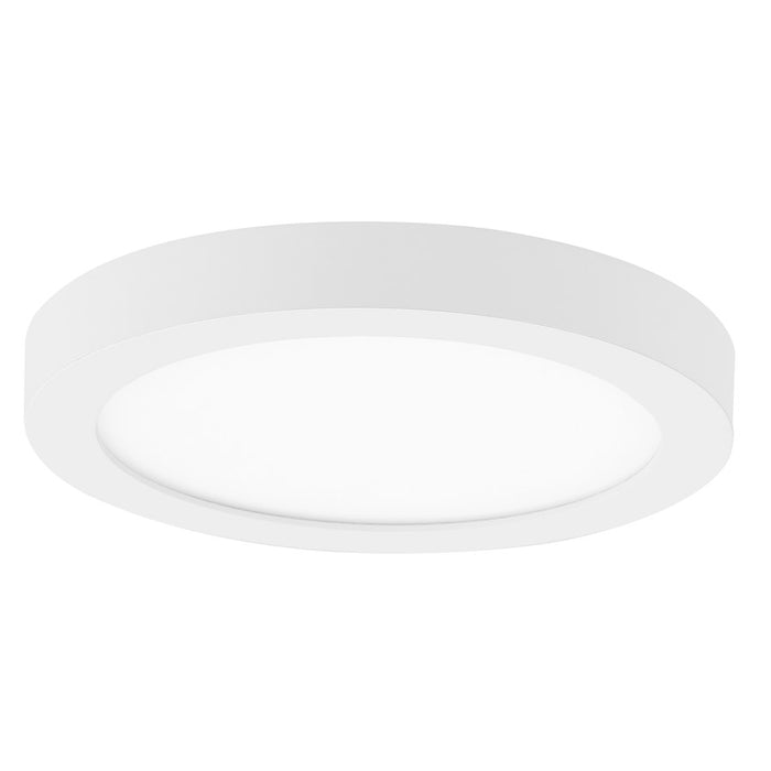 Minka Lavery LED 43" Flush Mount, White/Clear - 708-44-L
