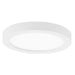 Minka Lavery LED 43" Flush Mount, White/Clear - 708-44-L